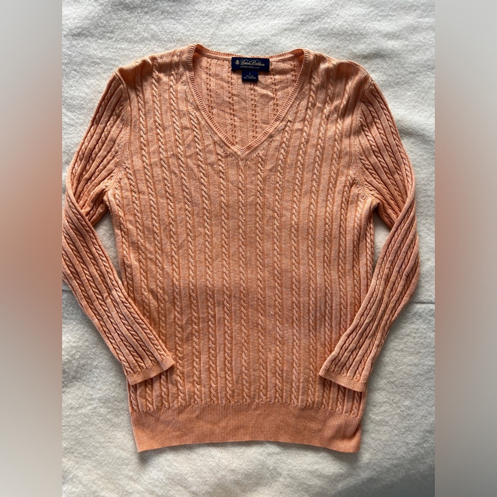 Brooks brother silk sweater